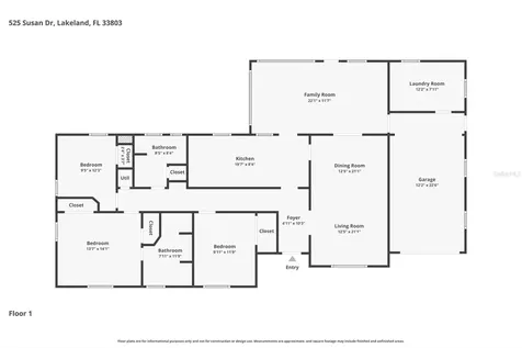 525 Susan Drive Lakeland FL 33803