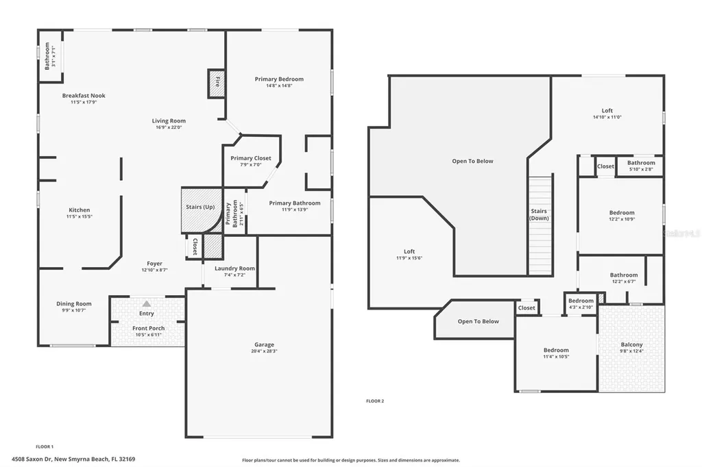 4508 Saxon Drive New Smyrna Beach FL 32169