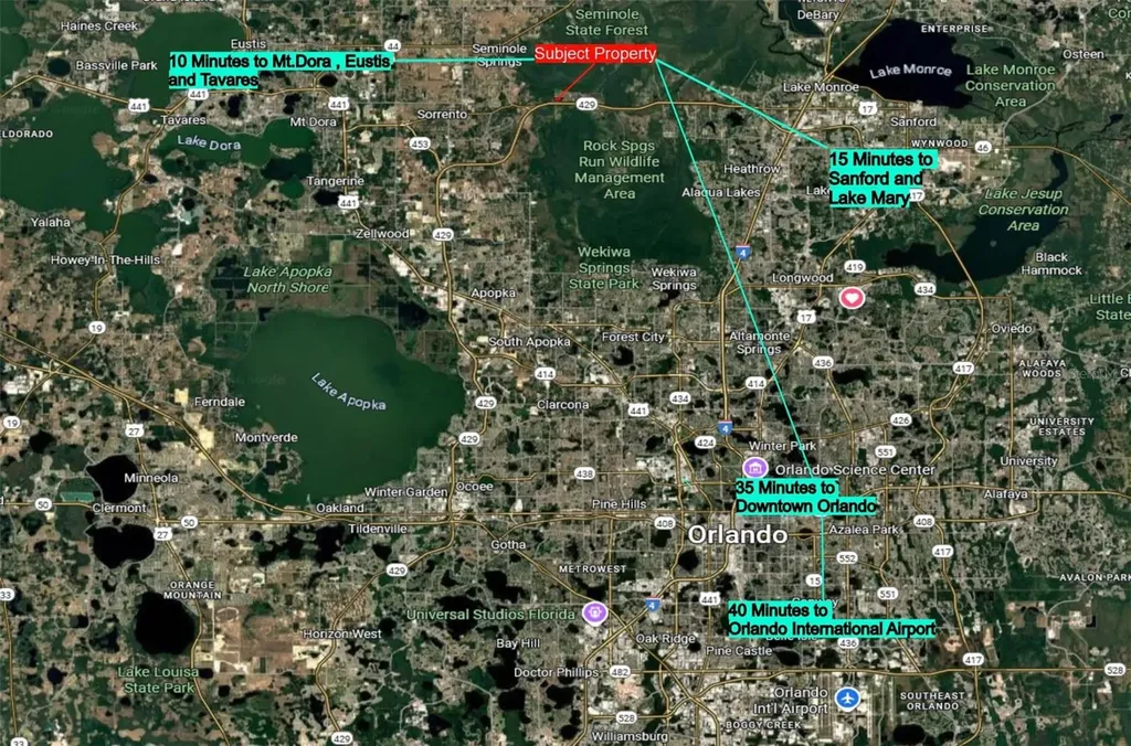 Cypress Mill Road Sorrento FL 32776
