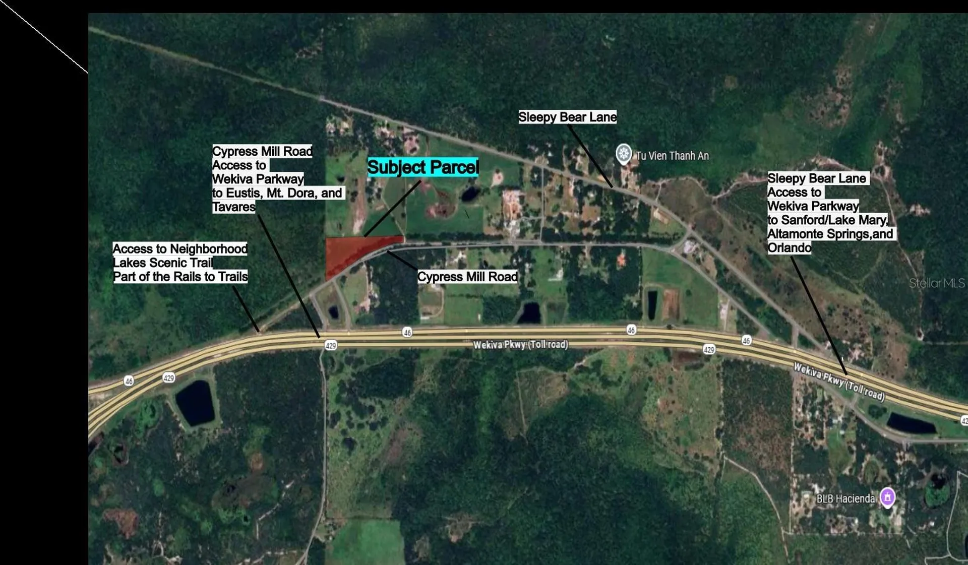 Cypress Mill Road Sorrento FL 32776