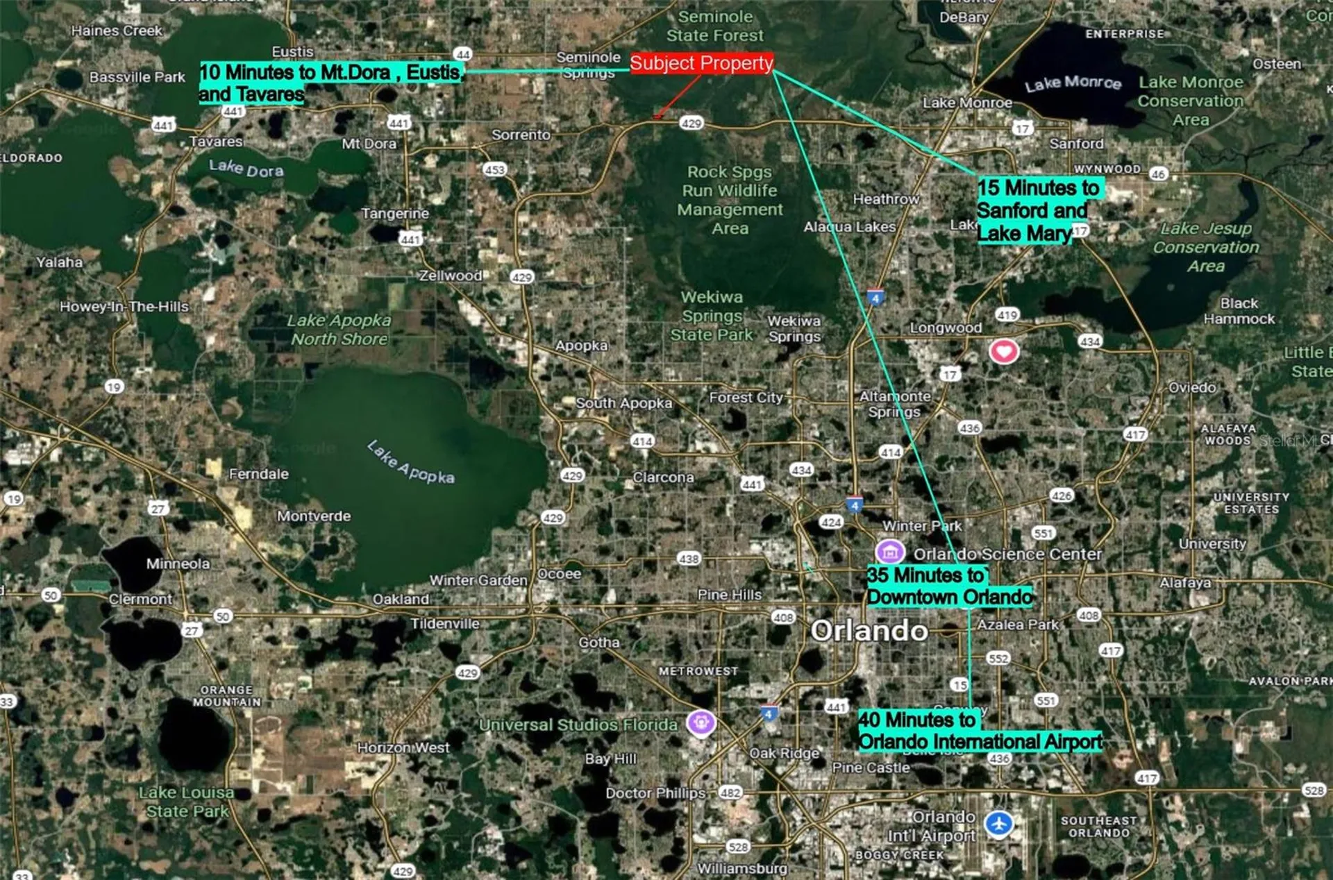 Cypress Mill Road Sorrento FL 32776
