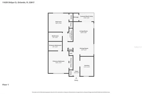 11639 Shilpa Court Orlando FL 32817
