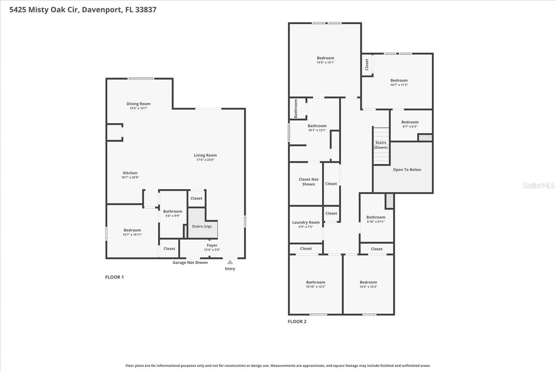 5425 Misty Oak Circle Davenport FL 33837