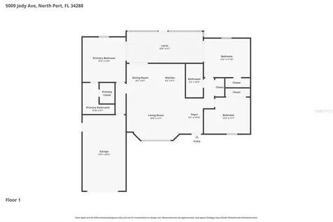 5009 Jody Avenue North Port FL 34288