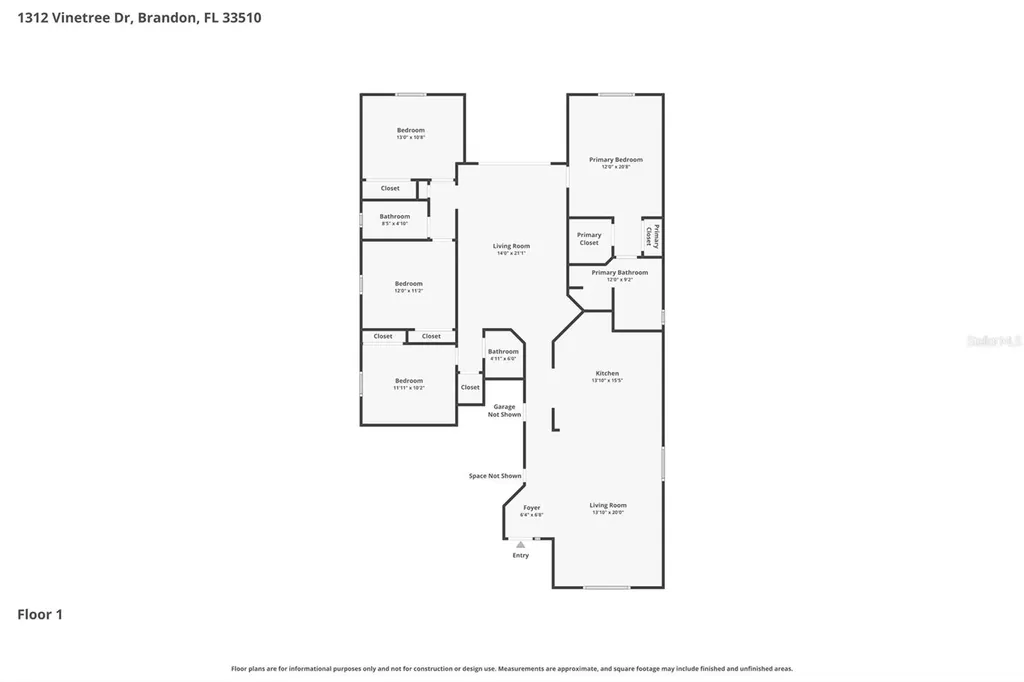 1312 Vinetree Drive Brandon FL 33510