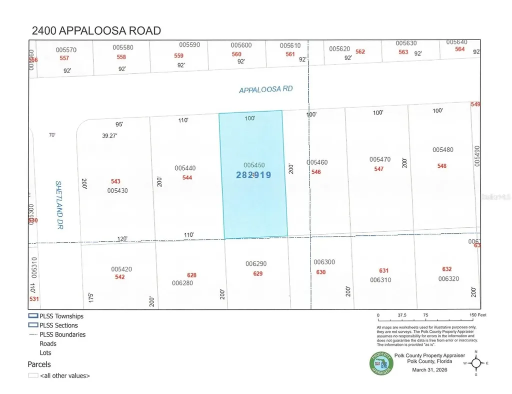 2400 Appaloosa Road Lake Wales FL 33898