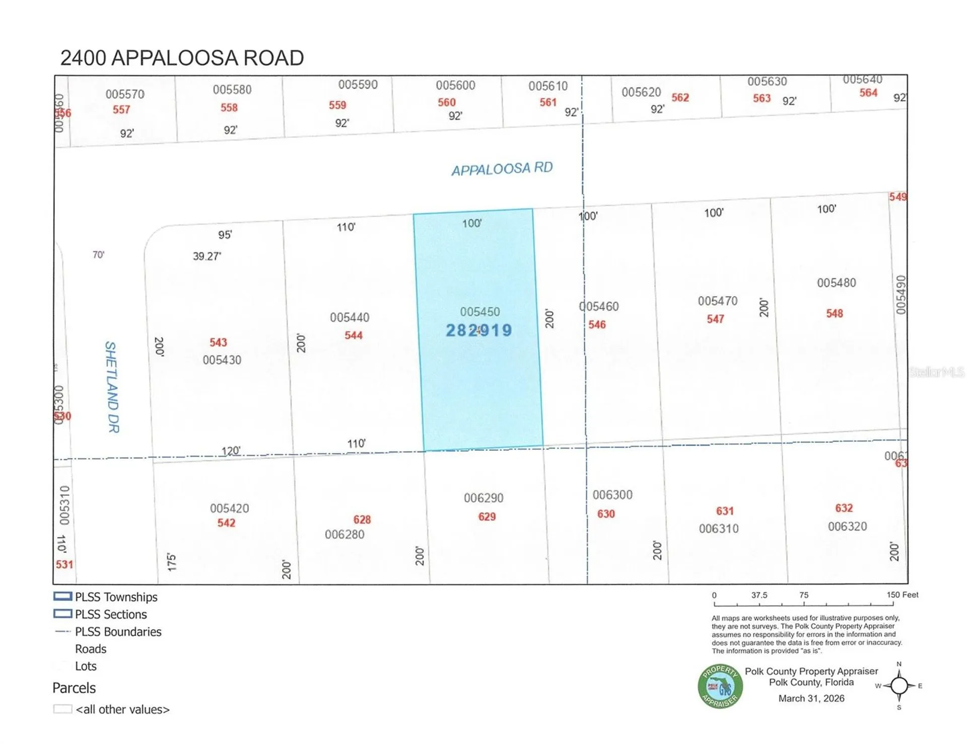 2400 Appaloosa Road Lake Wales FL 33898