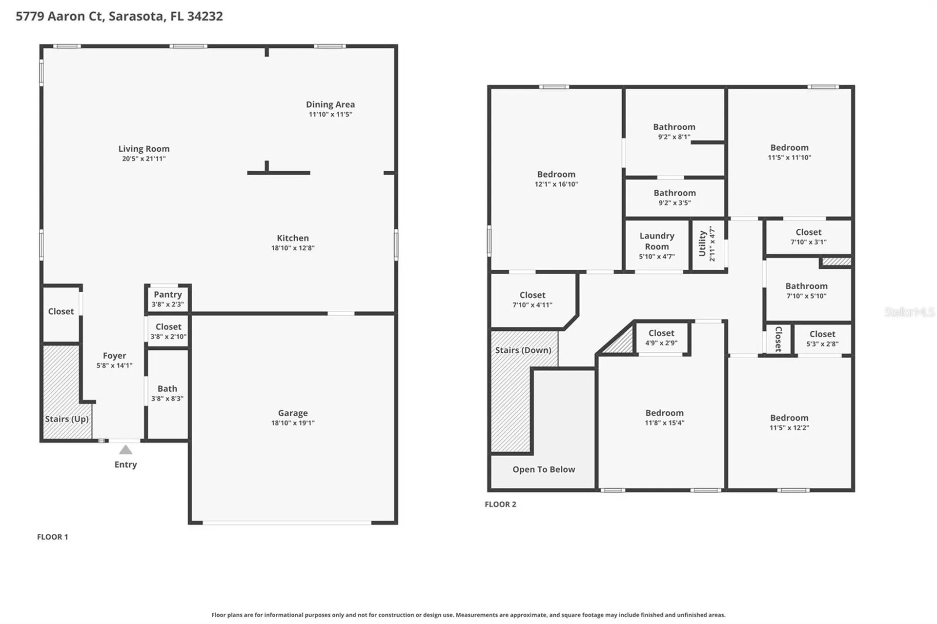 5779 Aaron Court Sarasota FL 34232