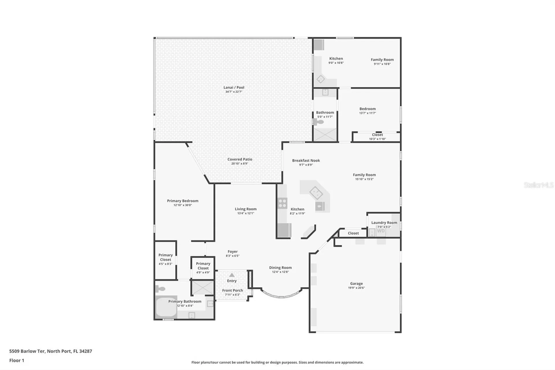 5509 Barlow Terrace North Port FL 34287