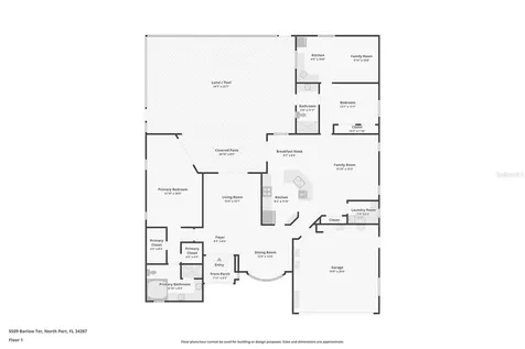 5509 Barlow Terrace North Port FL 34287
