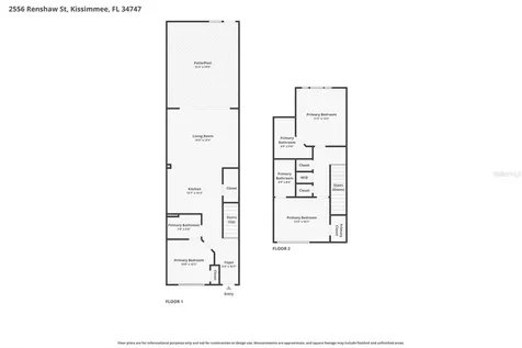 2556 Renshaw Street Kissimmee FL 34747