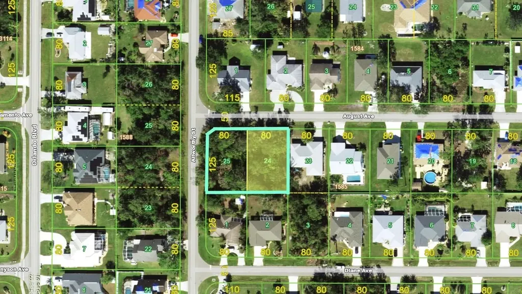 23039 & 23047 August Lots 24 & 25 Avenue Port Charlotte FL 33954