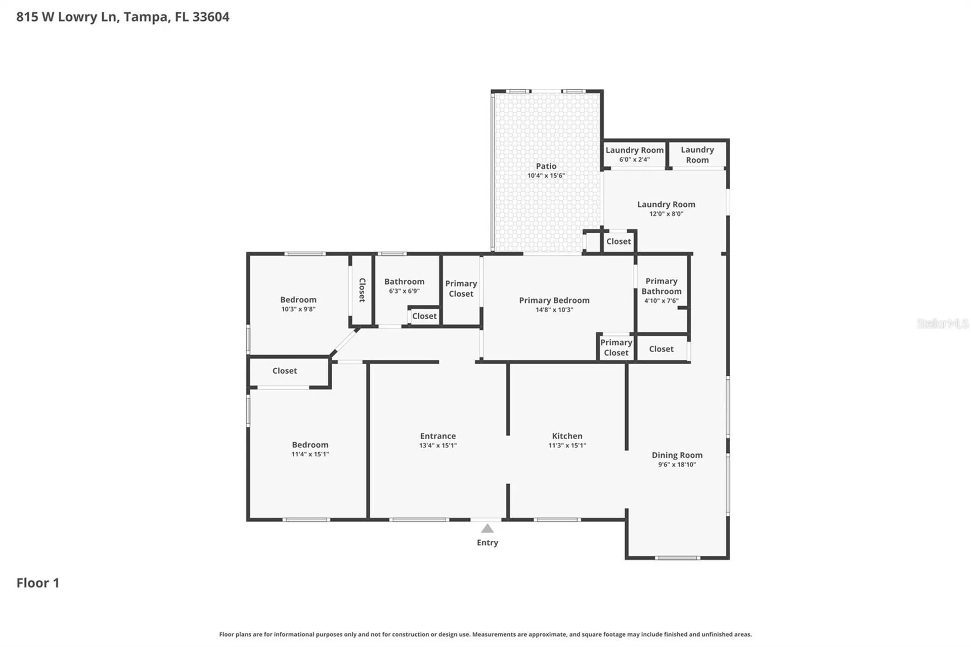 815 W Lowry Lane Tampa FL 33604