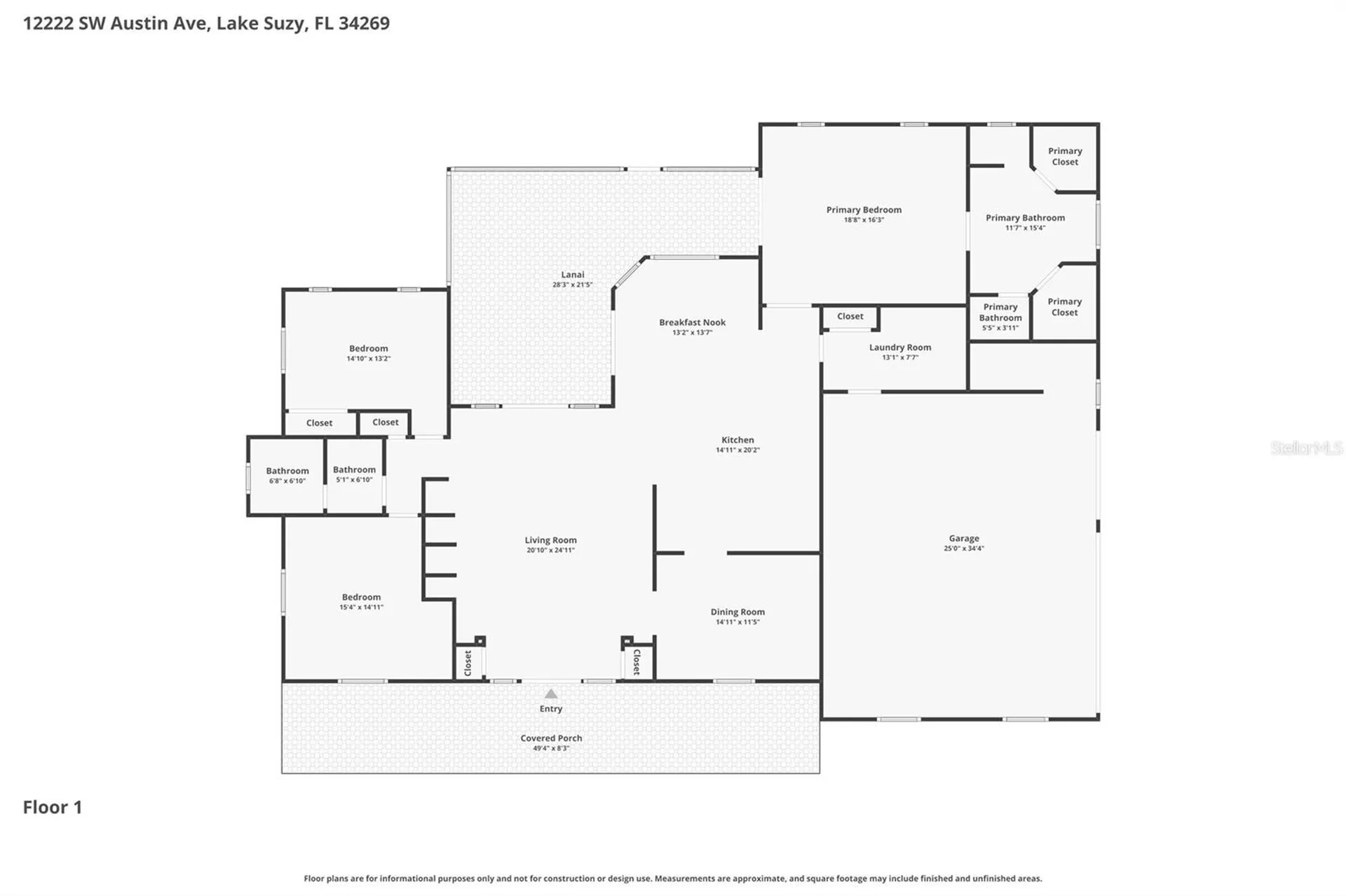 12222 SW Austin Avenue Lake Suzy FL 34269