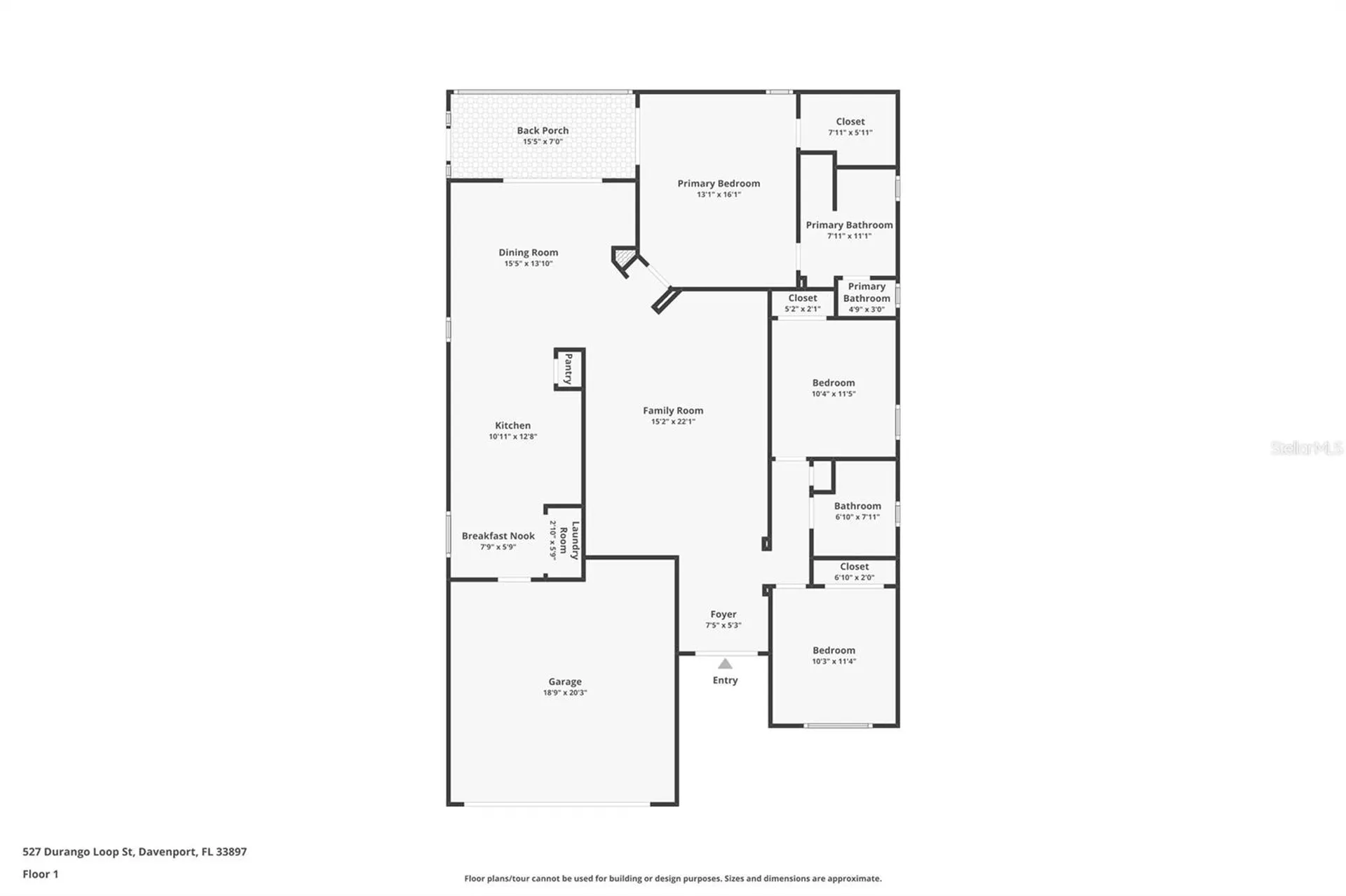 527 Durango Loop Street Davenport FL 33897