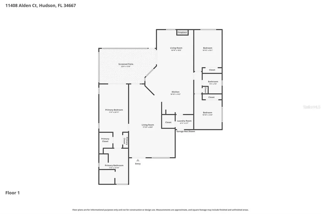 11408 Alden Court Hudson FL 34667