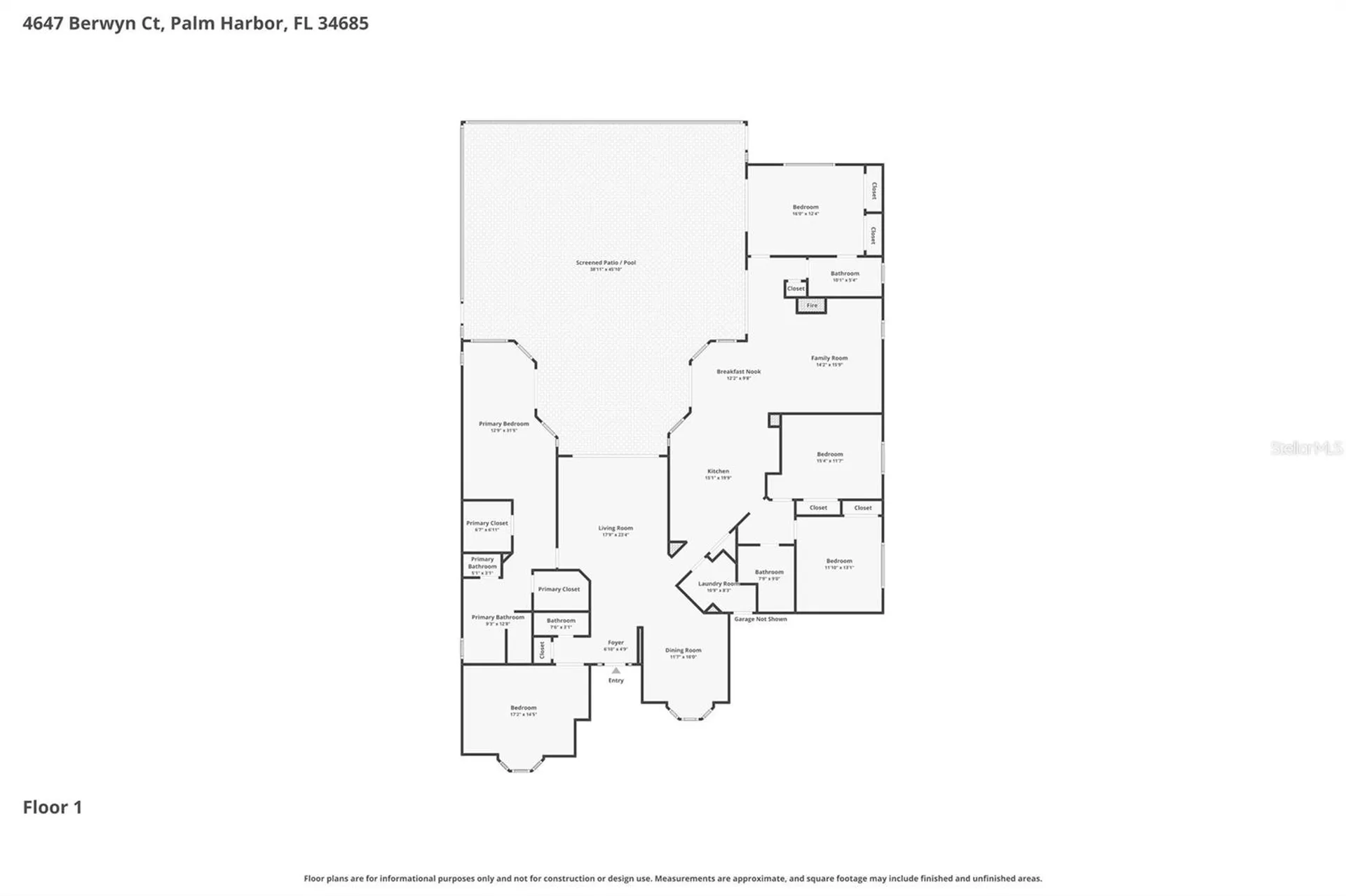 4647 Berwyn Court Palm Harbor FL 34685