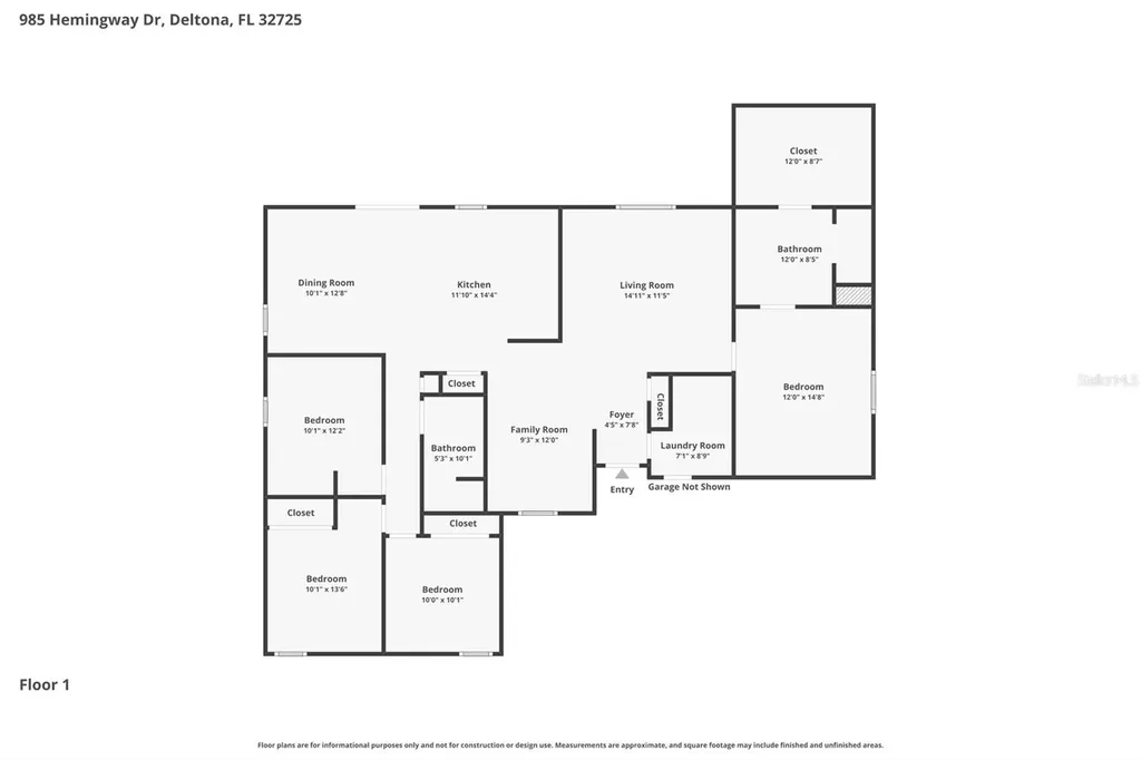 985 Hemingway Drive Deltona FL 32725