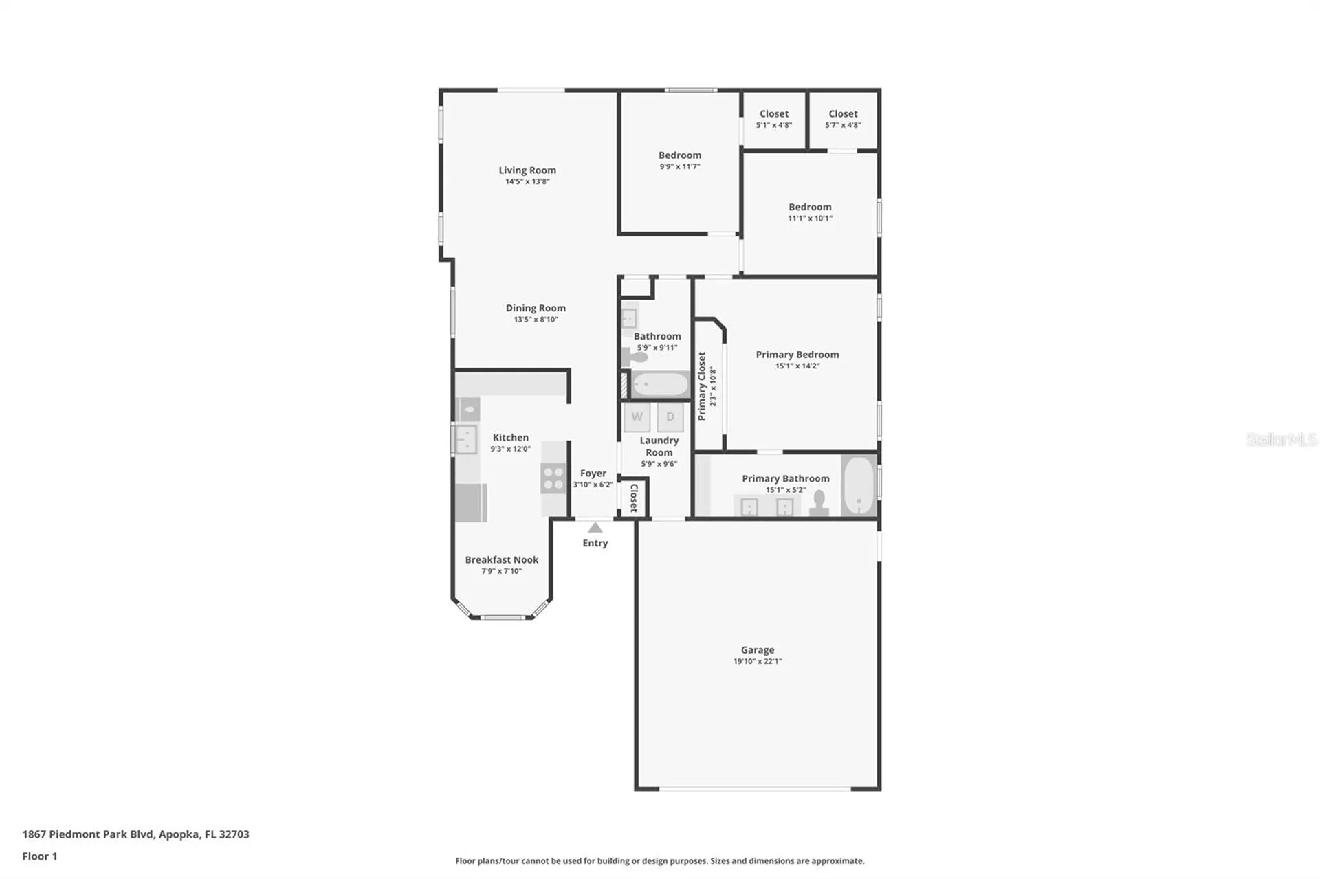 1867 Piedmont Park Boulevard Apopka FL 32703
