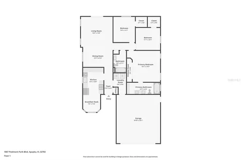 1867 Piedmont Park Boulevard Apopka FL 32703