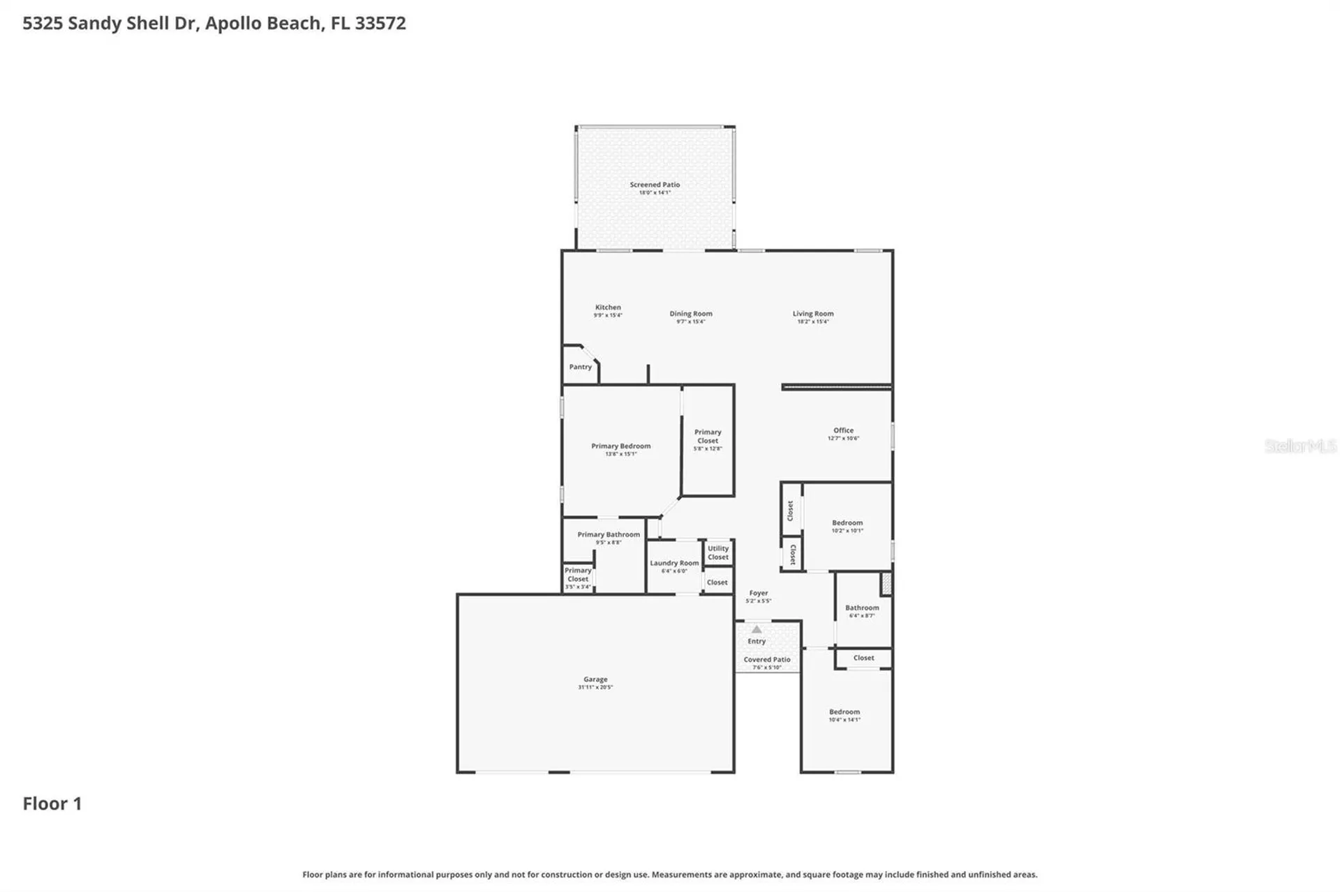 5325 Sandy Shell Drive Apollo Beach FL 33572