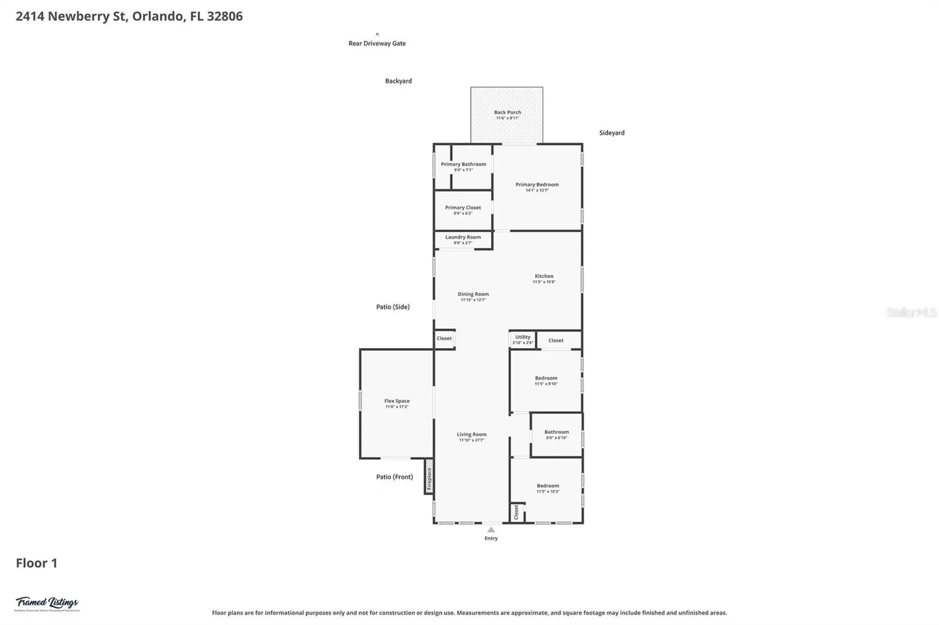 2414 Newberry Street Orlando FL 32806
