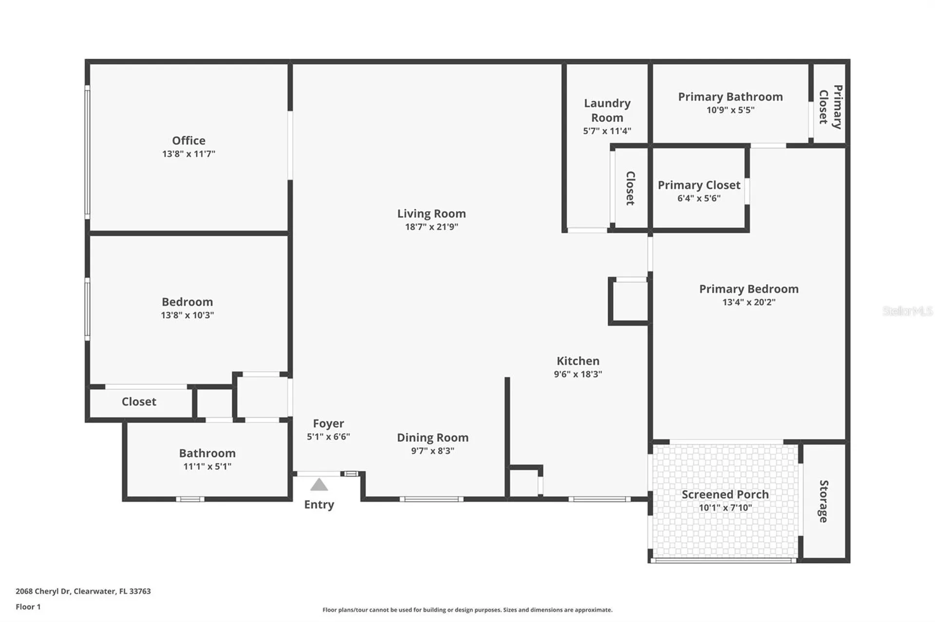 2068 Cheryl Drive Clearwater FL 33763