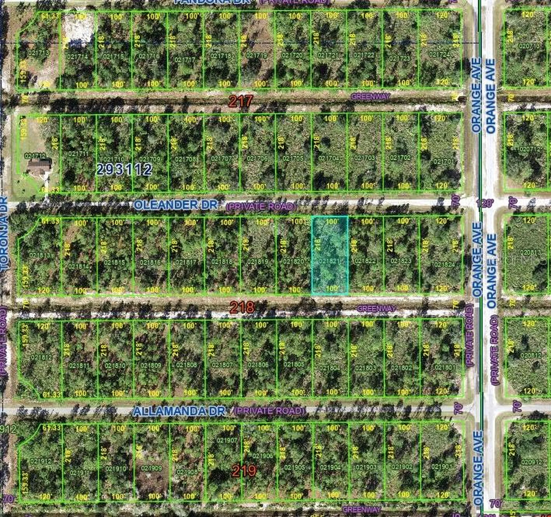 0 Oleander Drive Indian Lake Estates FL 33855