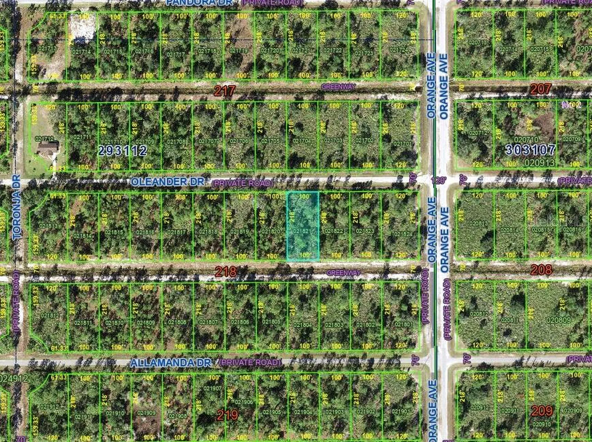 0 Oleander Drive Indian Lake Estates FL 33855