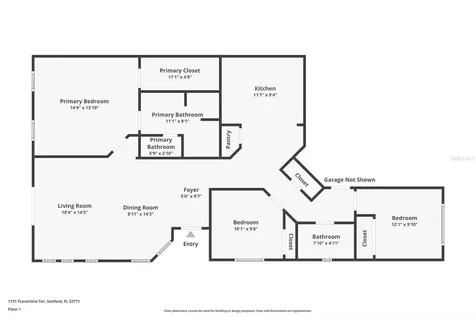 1721 Travertine Terrace Sanford FL 32771