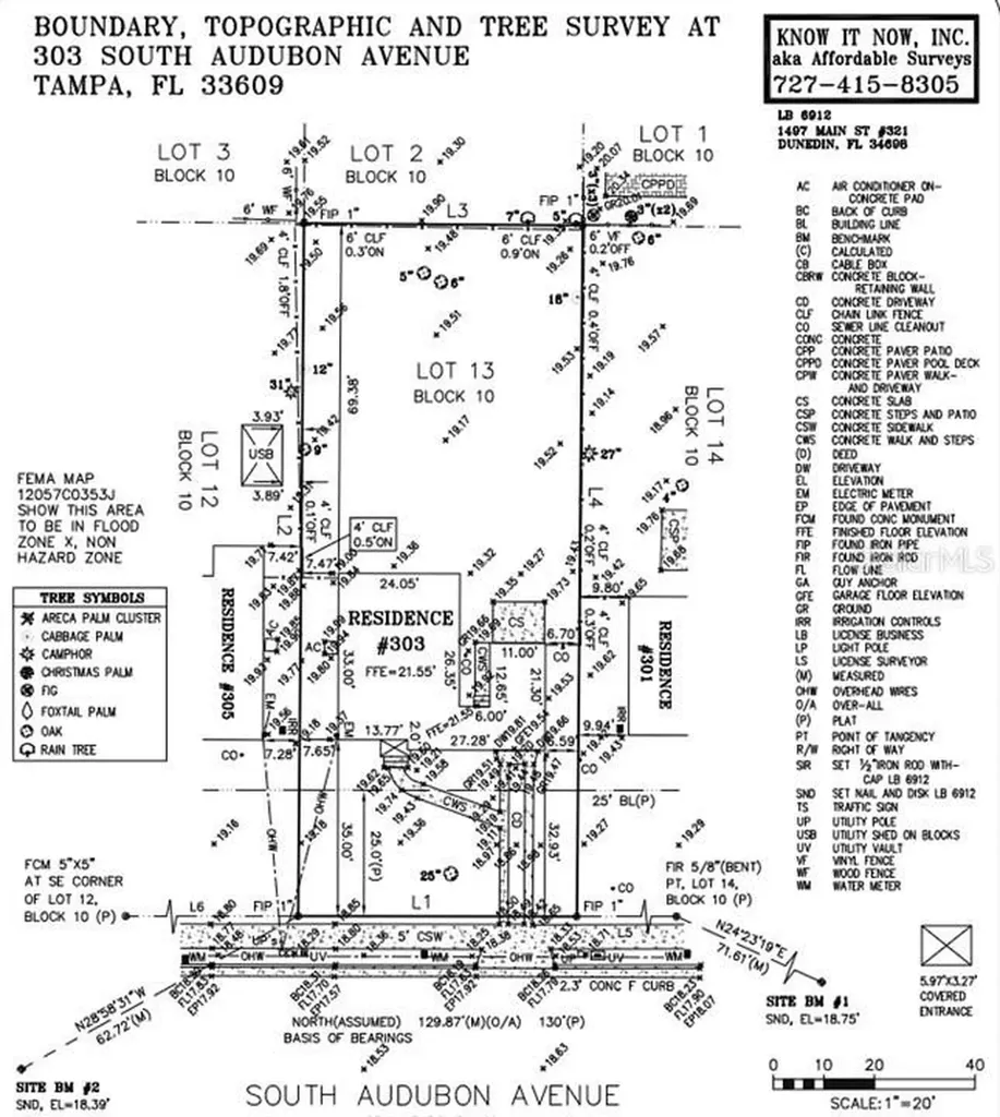 301 S Audubon. Avenue Tampa FL 33609