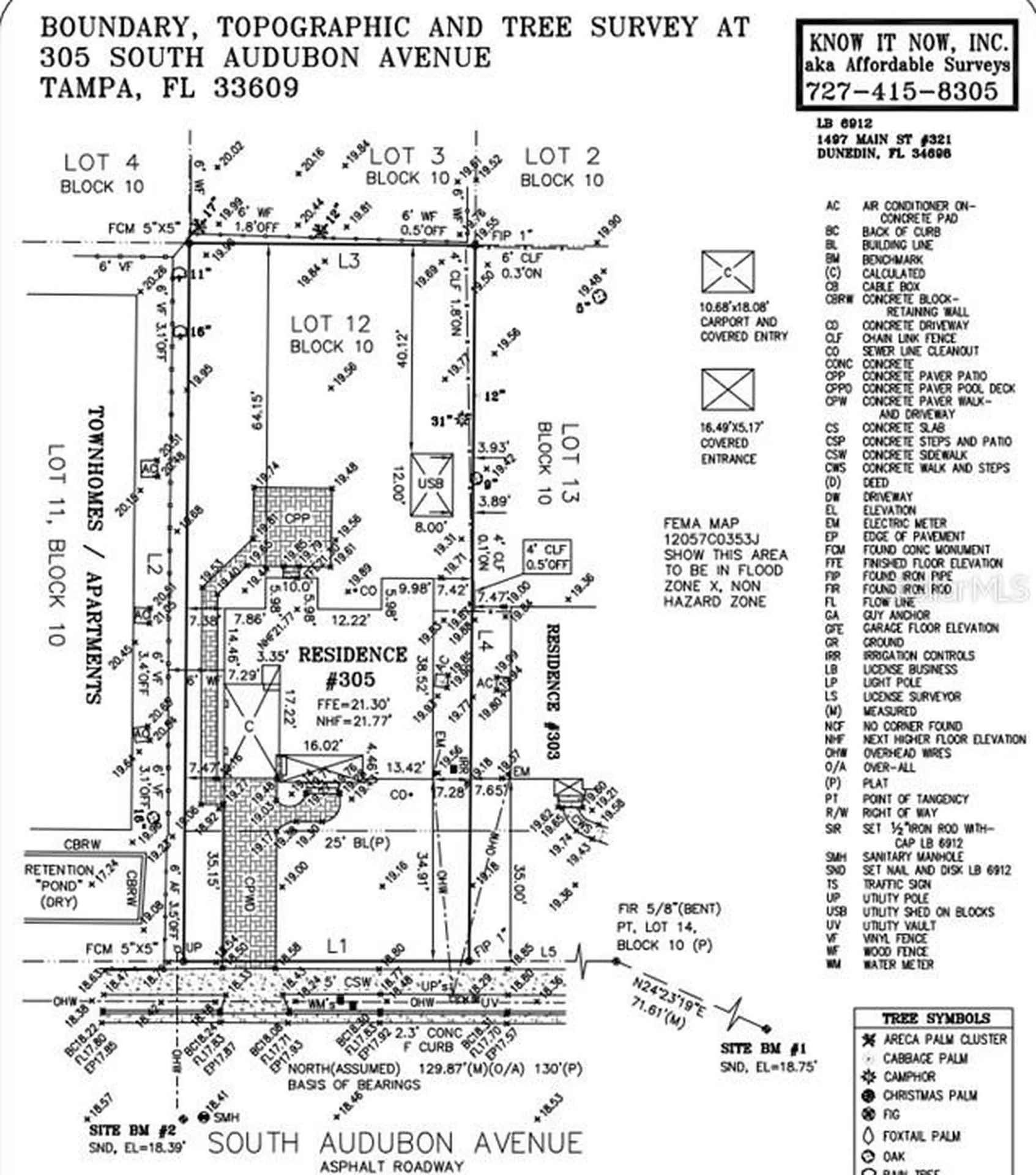 301 S Audubon. Avenue Tampa FL 33609