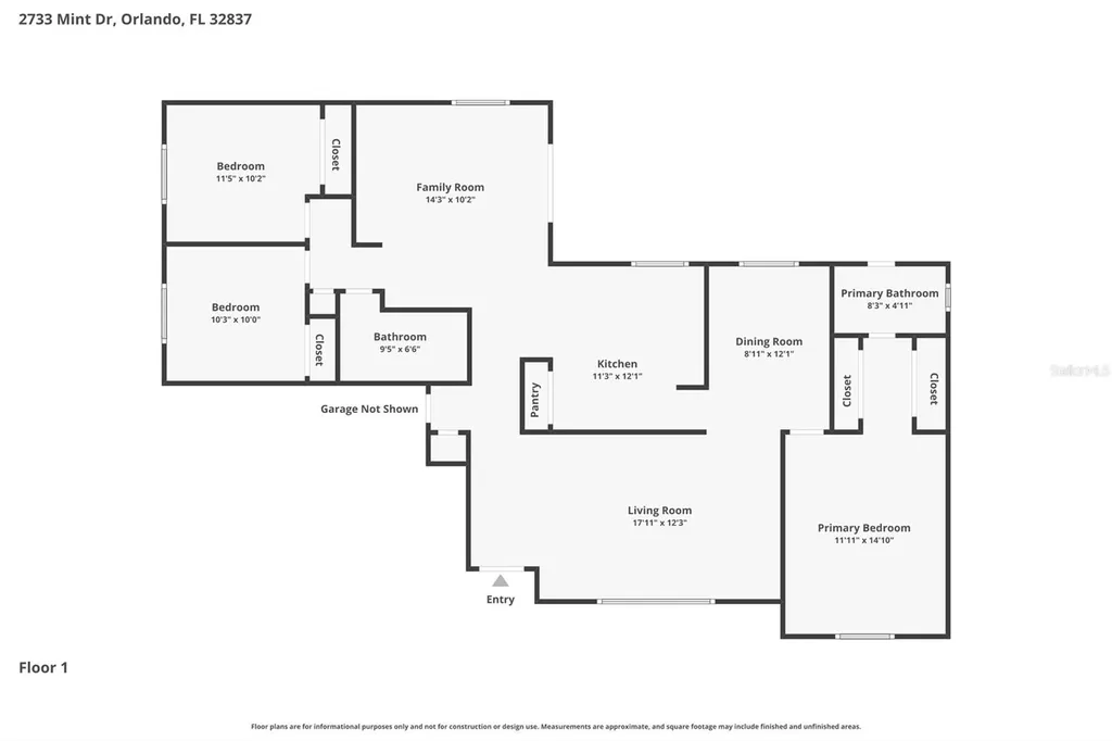 2733 Mint Drive Orlando FL 32837