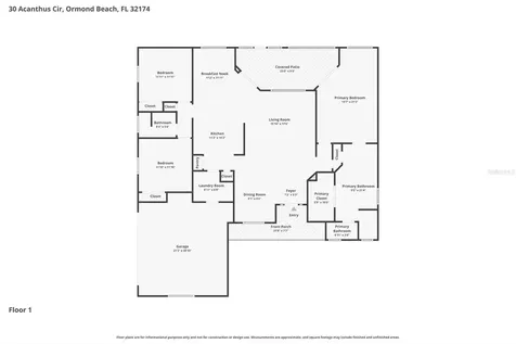 30 Acanthus Circle Ormond Beach FL 32174