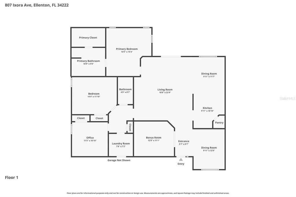 807 Ixora Avenue Ellenton FL 34222