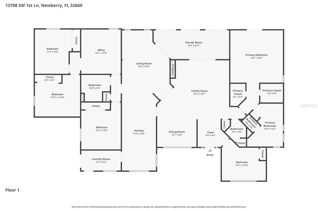13708 SW 1st Lane Newberry FL 32669