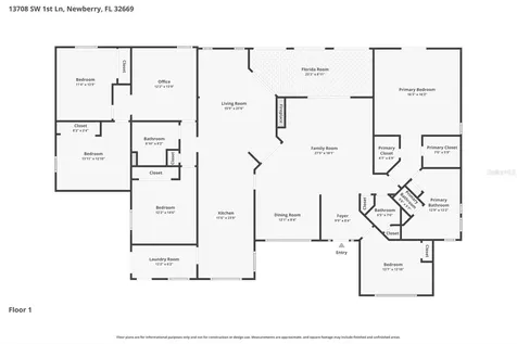 13708 SW 1st Lane Newberry FL 32669