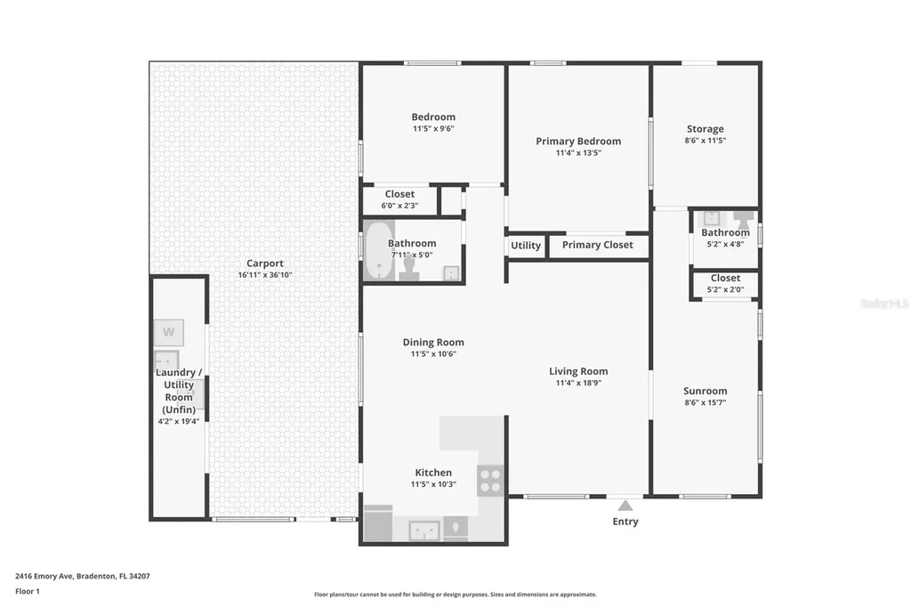 2416 Emory Avenue Bradenton FL 34207