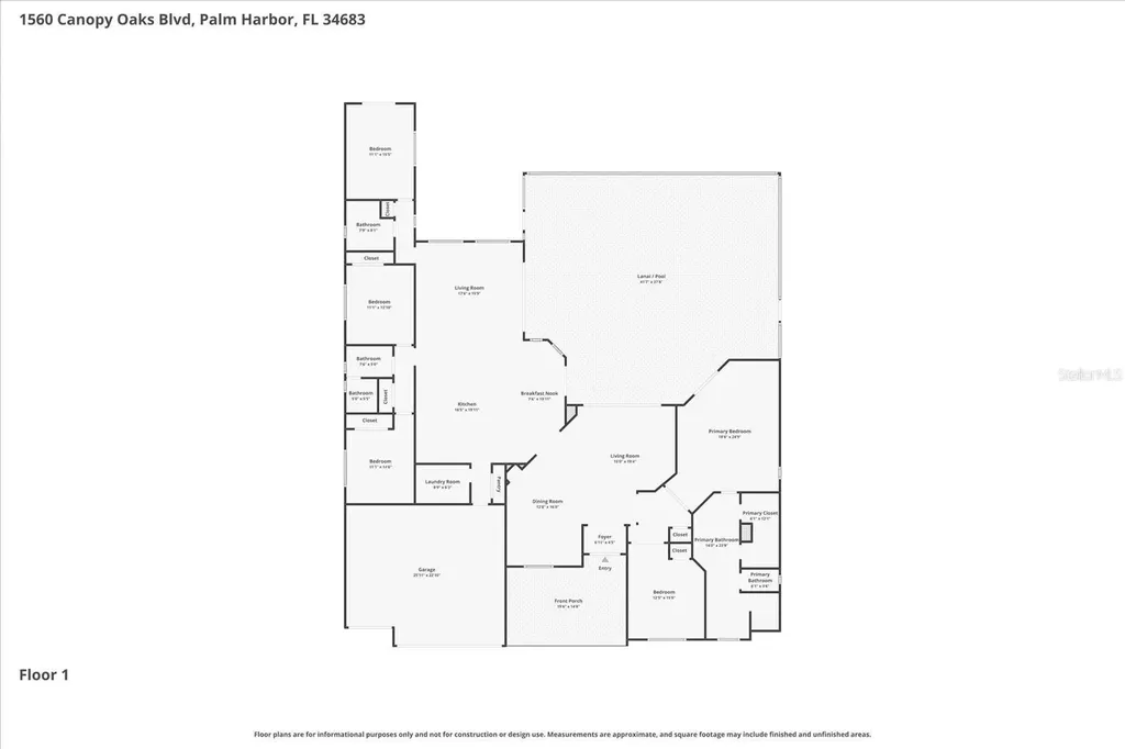 1560 Canopy Oaks Boulevard Palm Harbor FL 34683
