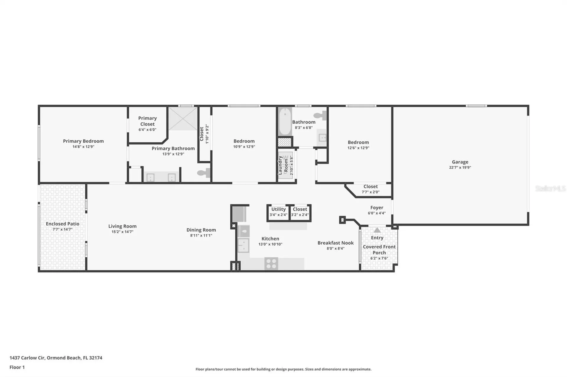 1437 Carlow Circle Ormond Beach FL 32174