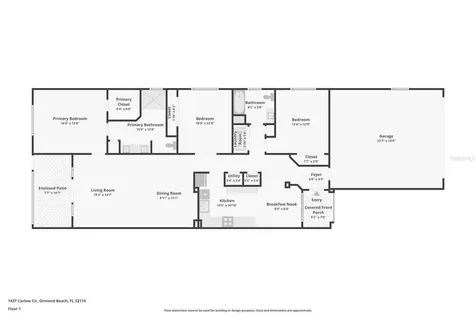 1437 Carlow Circle Ormond Beach FL 32174