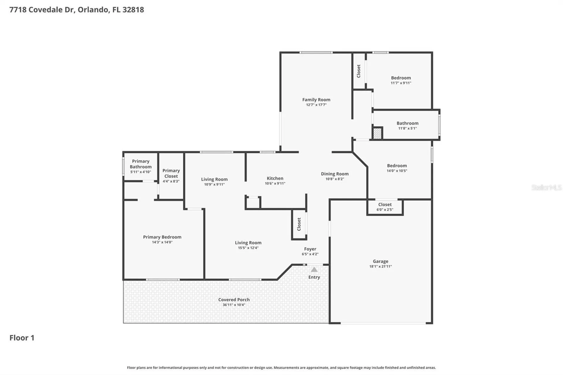 7718 Covedale Drive Orlando FL 32818