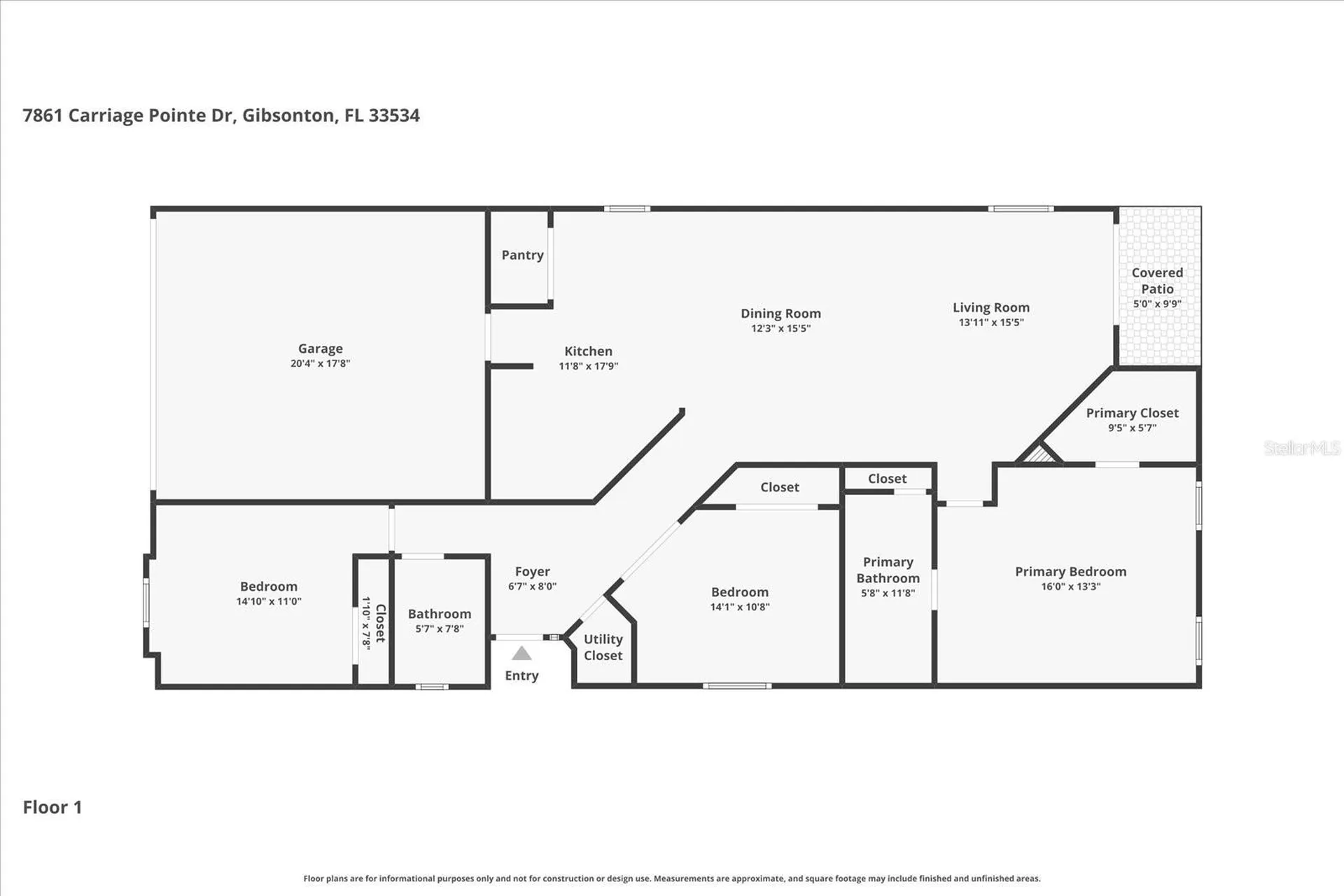 7861 Carriage Pointe Drive Gibsonton FL 33534