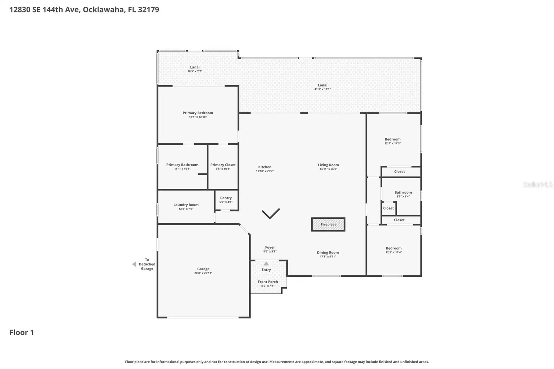 12830 SE 144th Avenue Ocklawaha FL 32179