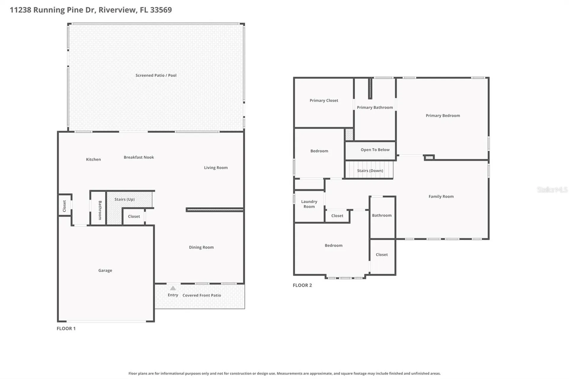 11238 Running Pine Drive Riverview FL 33569
