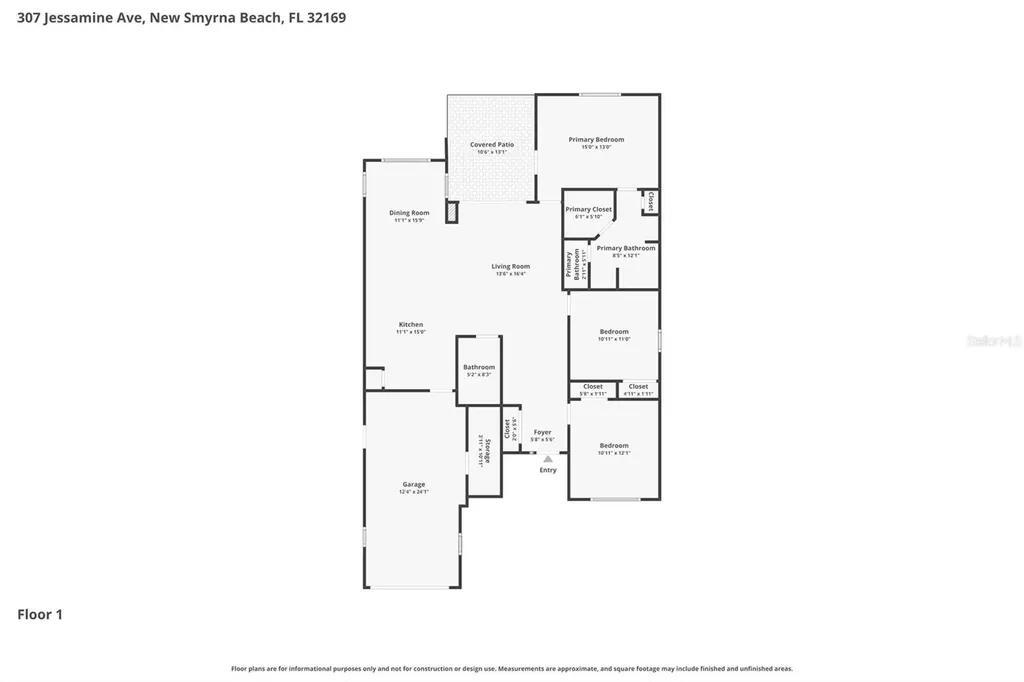 307 Jessamine Avenue New Smyrna Beach FL 32169