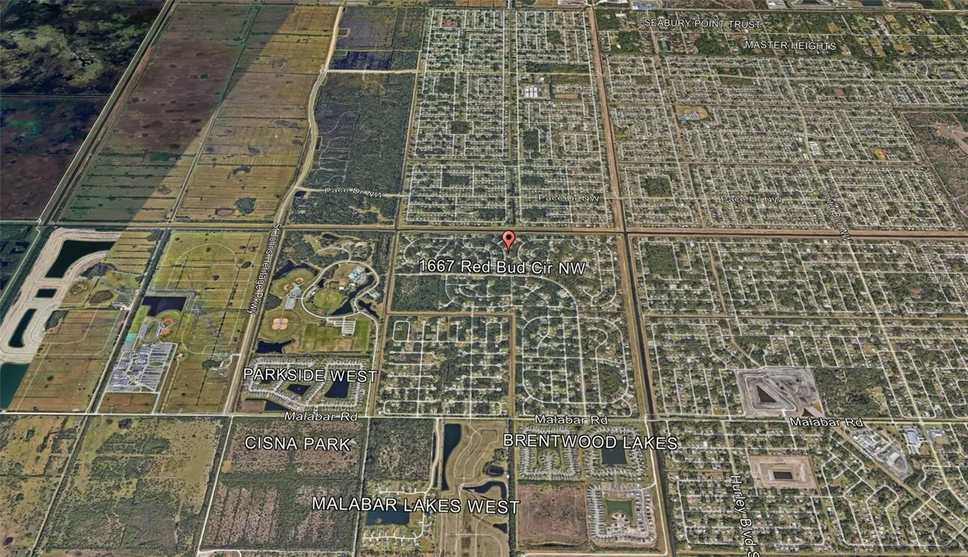 1667 Red Bud Circle NW Palm Bay FL 32907