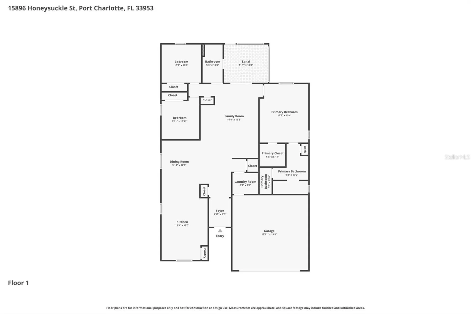 15896 Honeysuckle Street Port Charlotte FL 33953