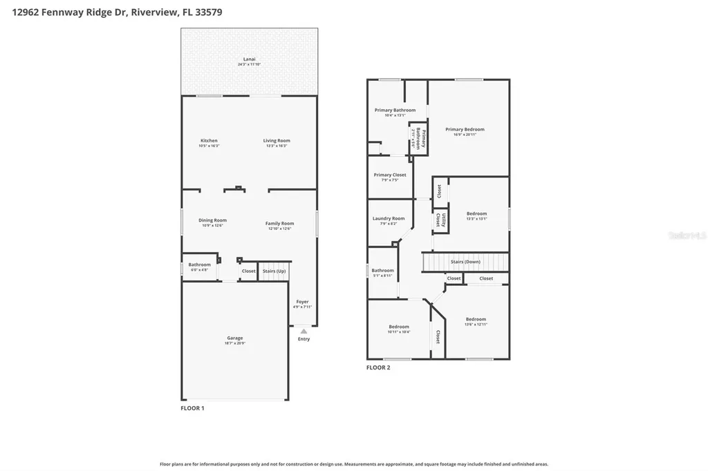 12962 Fennway Ridge Drive Riverview FL 33569