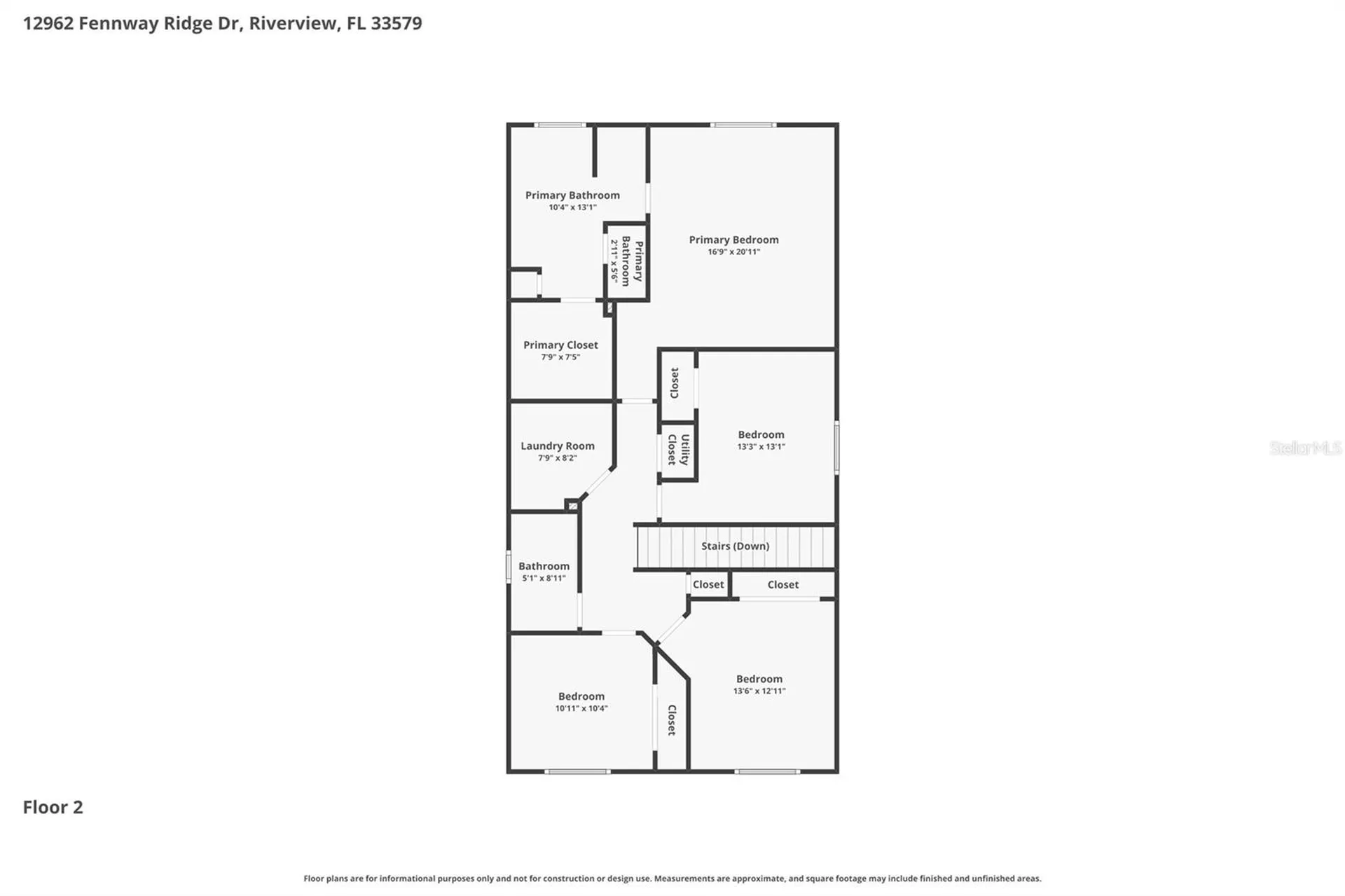 12962 Fennway Ridge Drive Riverview FL 33569